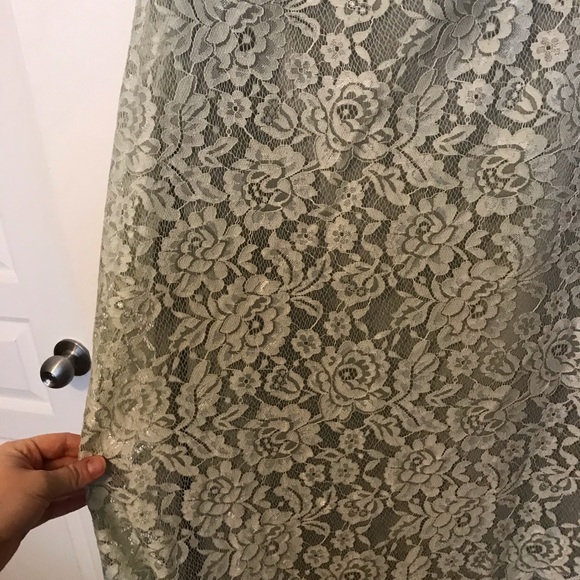 Sage Green Bridesmaids Dress - Picture 5 of 5